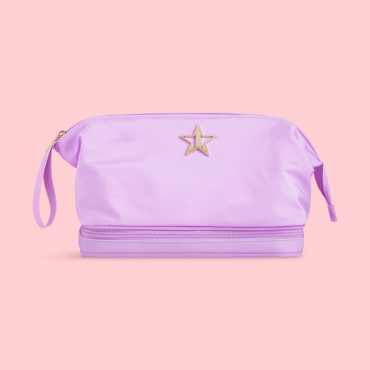 Lavender Travel Skincare Bag