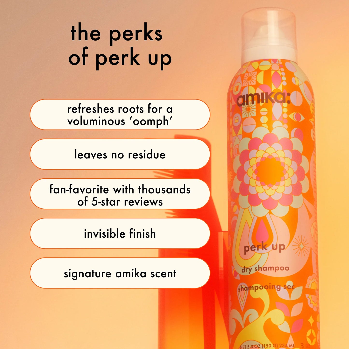 Perk Up Talc free dry shampoo