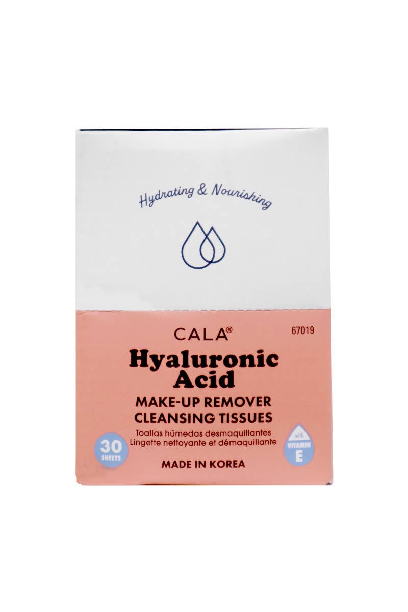 Makeup Remover Wipes 30 sheets Hyaluronic Acid