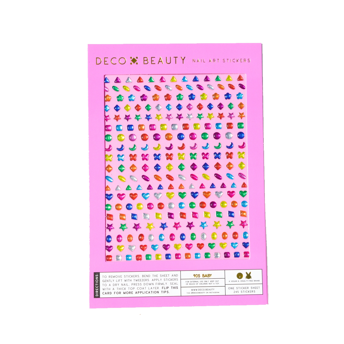 Nail Art Stickers - 90s Baby