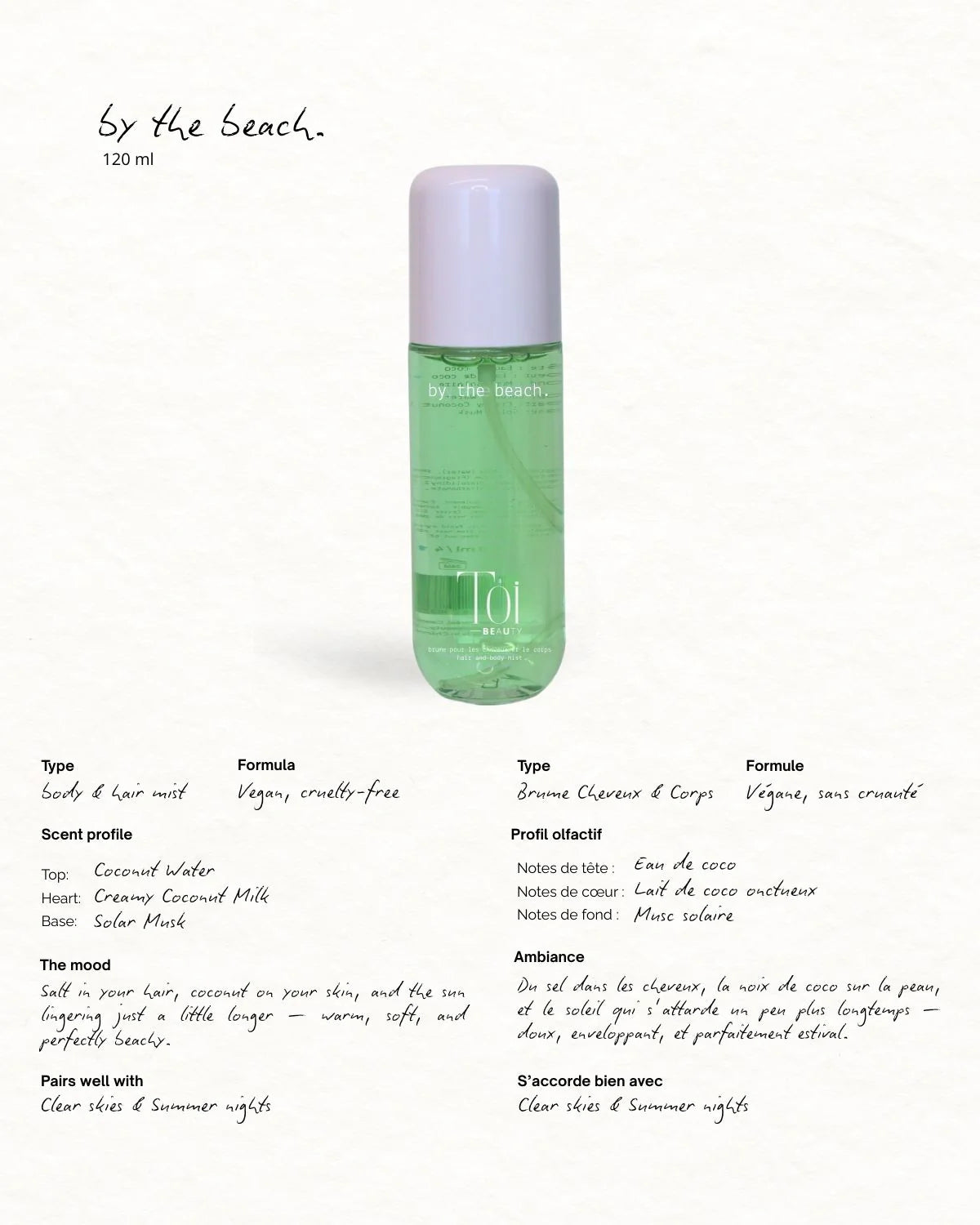 Hair and Body Spray Mist