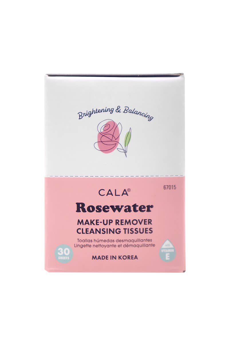Makeup Remover 30 sheets Rose Water
