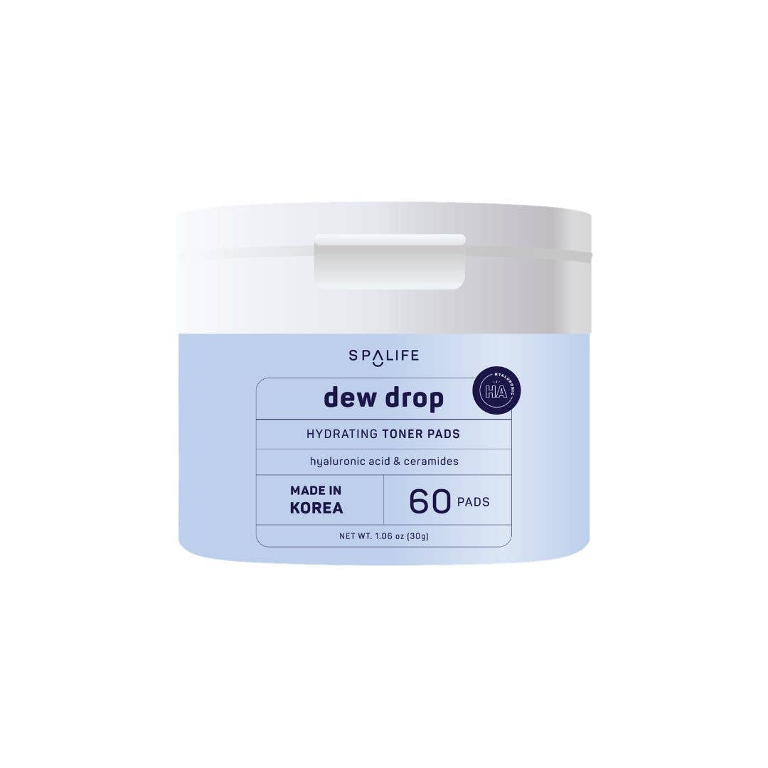 Dew Drop – Hydrating Korean Toner Pads l 60ct