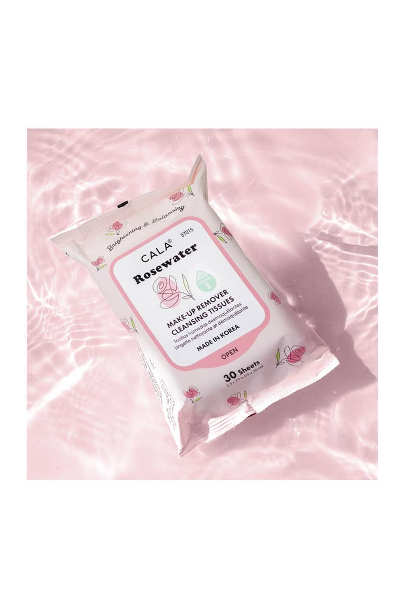 Makeup Remover 30 sheets Rose Water