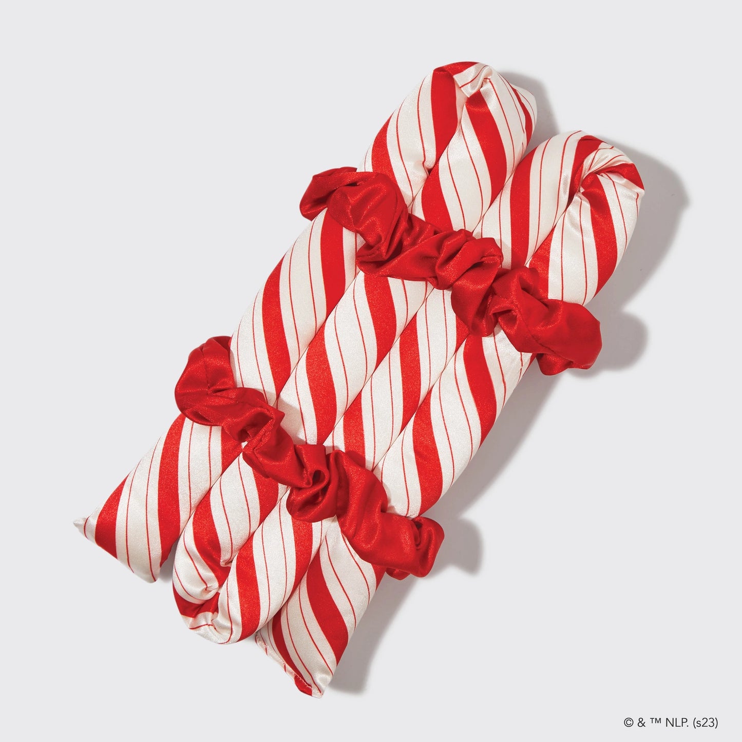 Elf X Kitsch Satin Heatless Set- Candy Cane