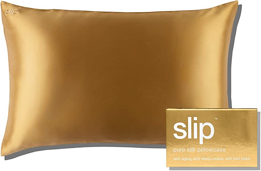Slip Pure Silk pillowcase - queen - gold