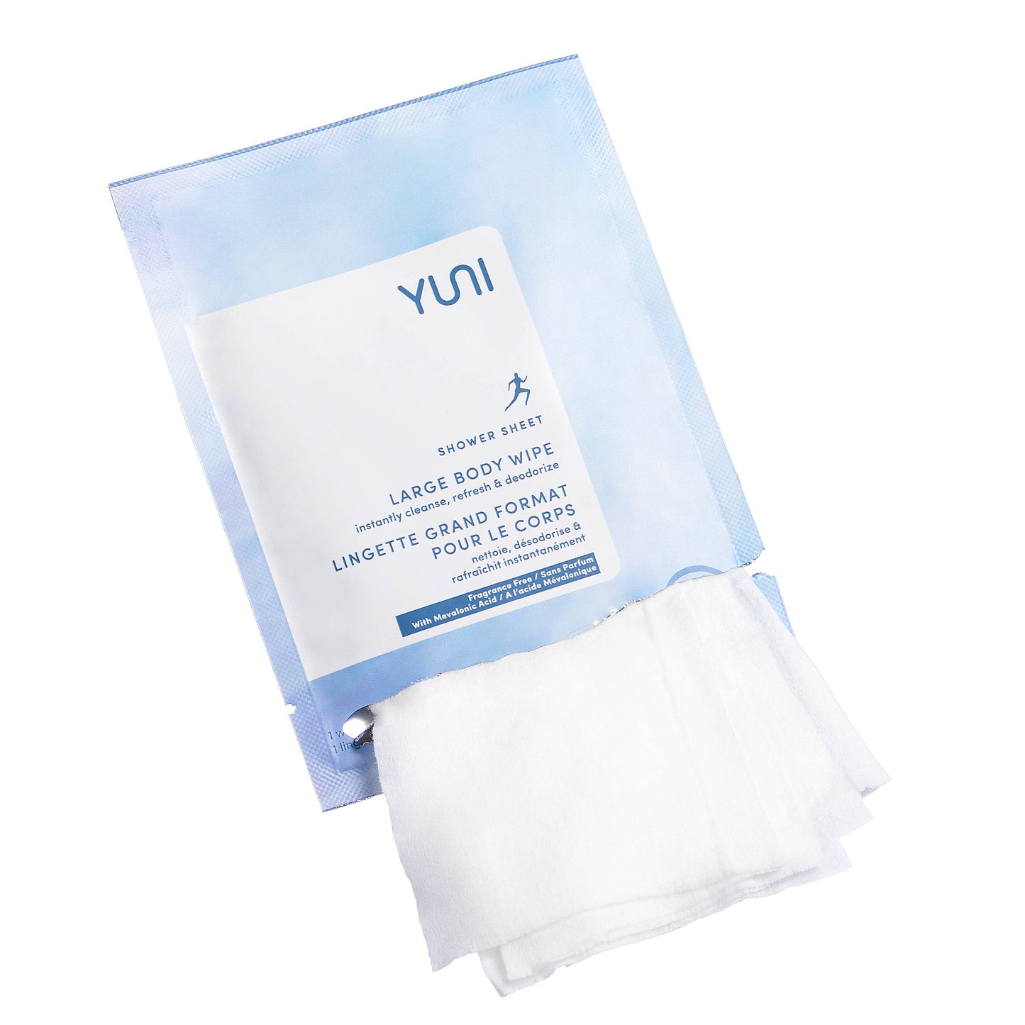 YUNI Unscented Shower Sheets Box of 12