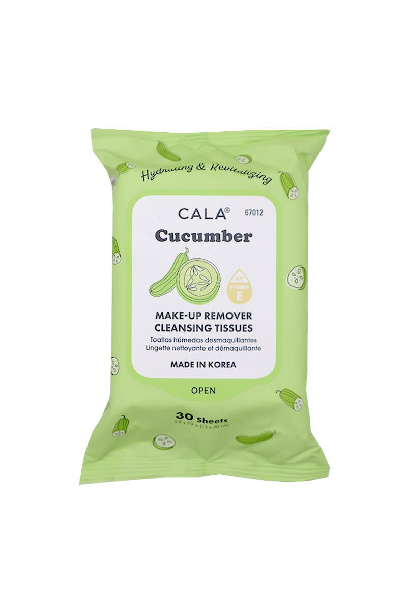 Makeup Remover Tissue 30 sheets Cucumber