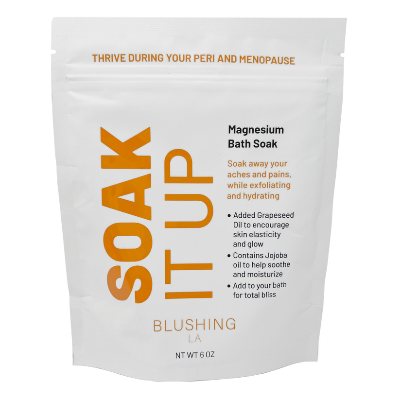 BLUSHING LA - Menopause Support Magnesium Bath Soak 200g