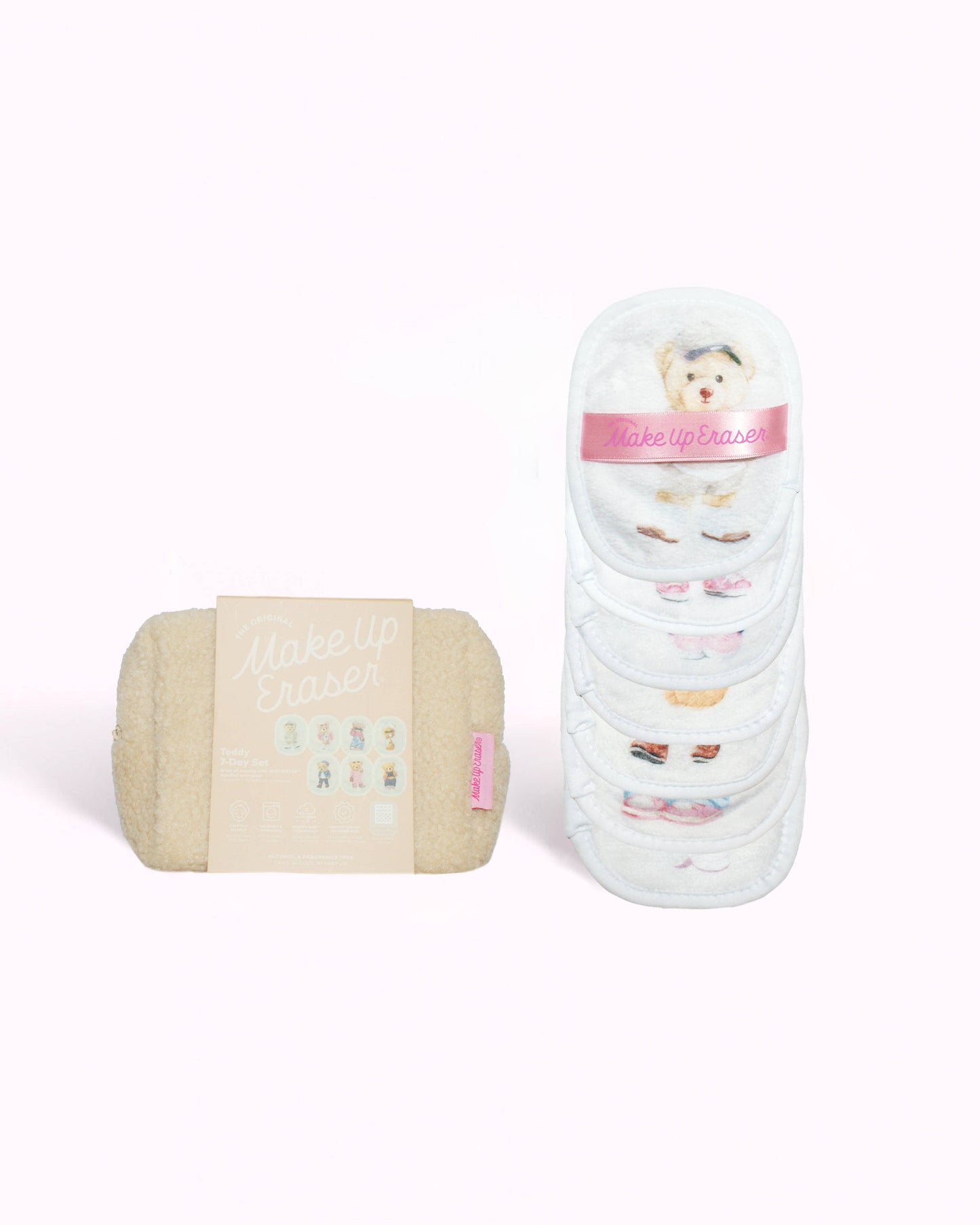 Teddy Bear 7-Day Gift Set & Cosmetic Bag