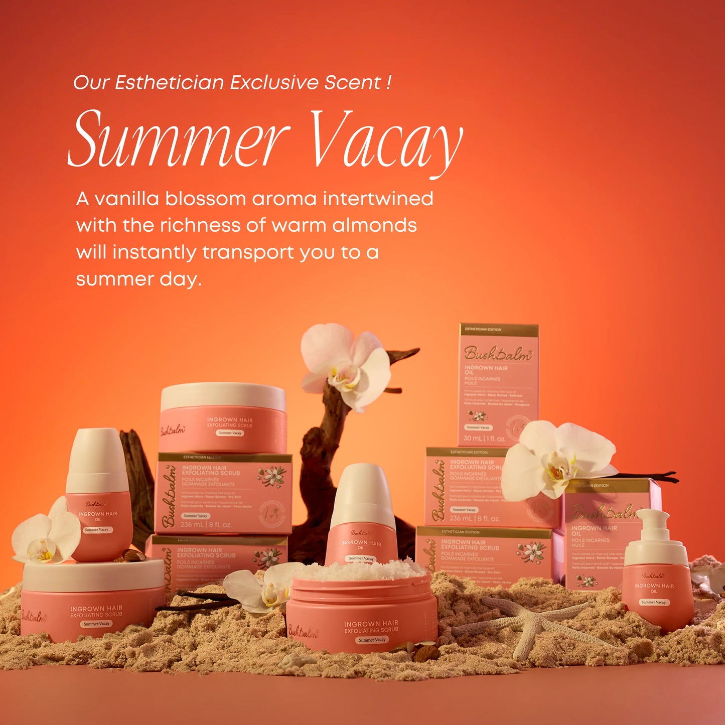 Summer Vacay Ingrown Hair Exfoliating Body Scrub