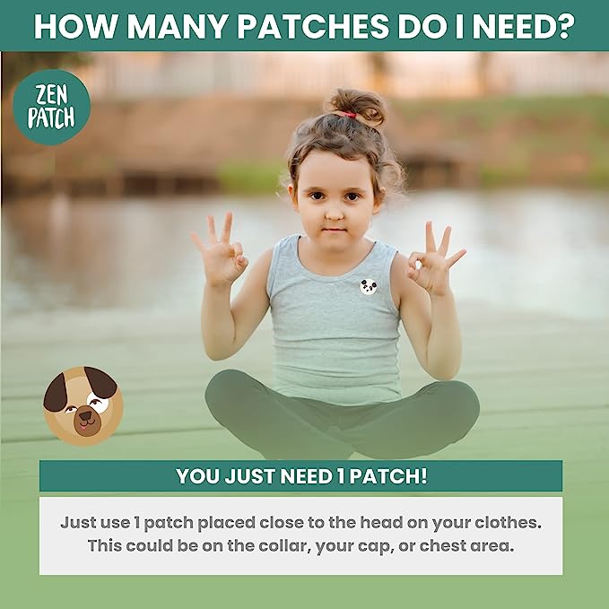 The Natural Patch Co. Zen Patch (Mood Calming Stickers)