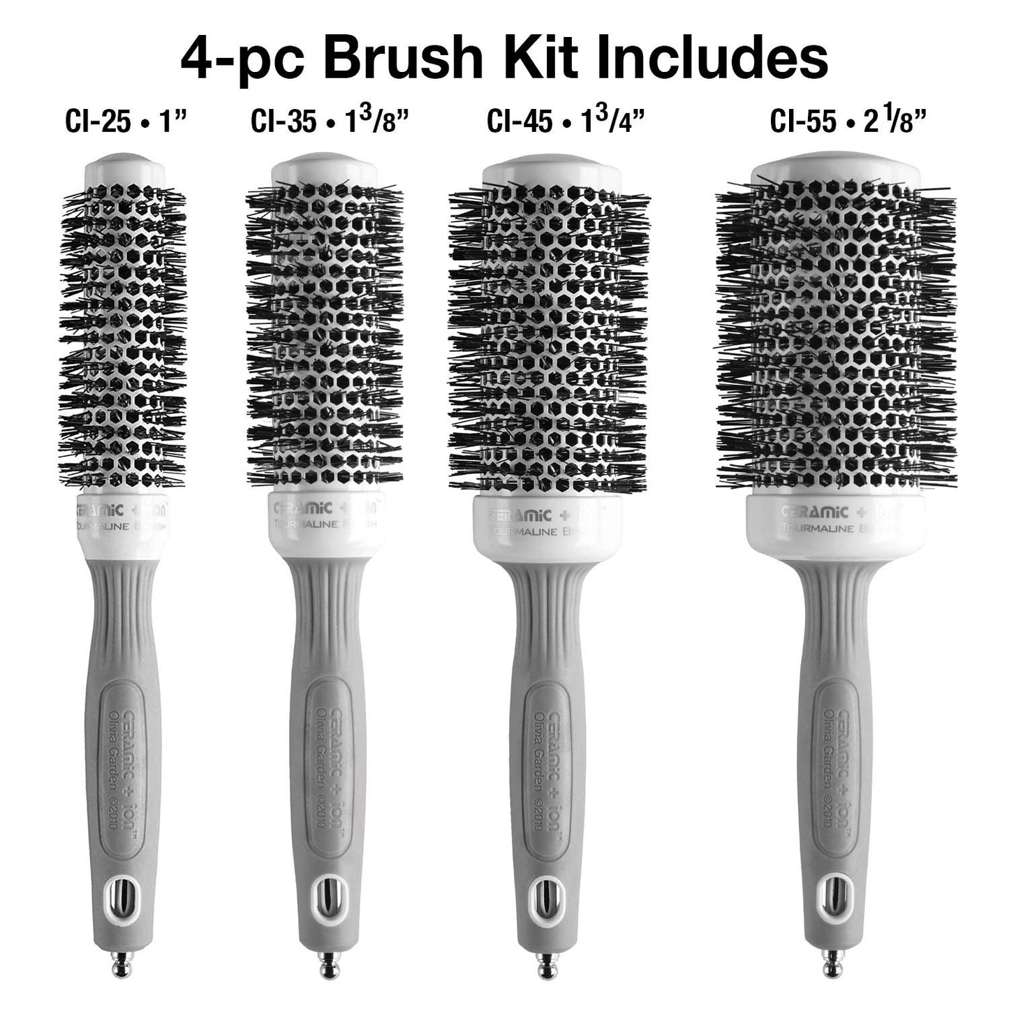 Ceramic + Ion Thermal Hairbrush (various sizes)