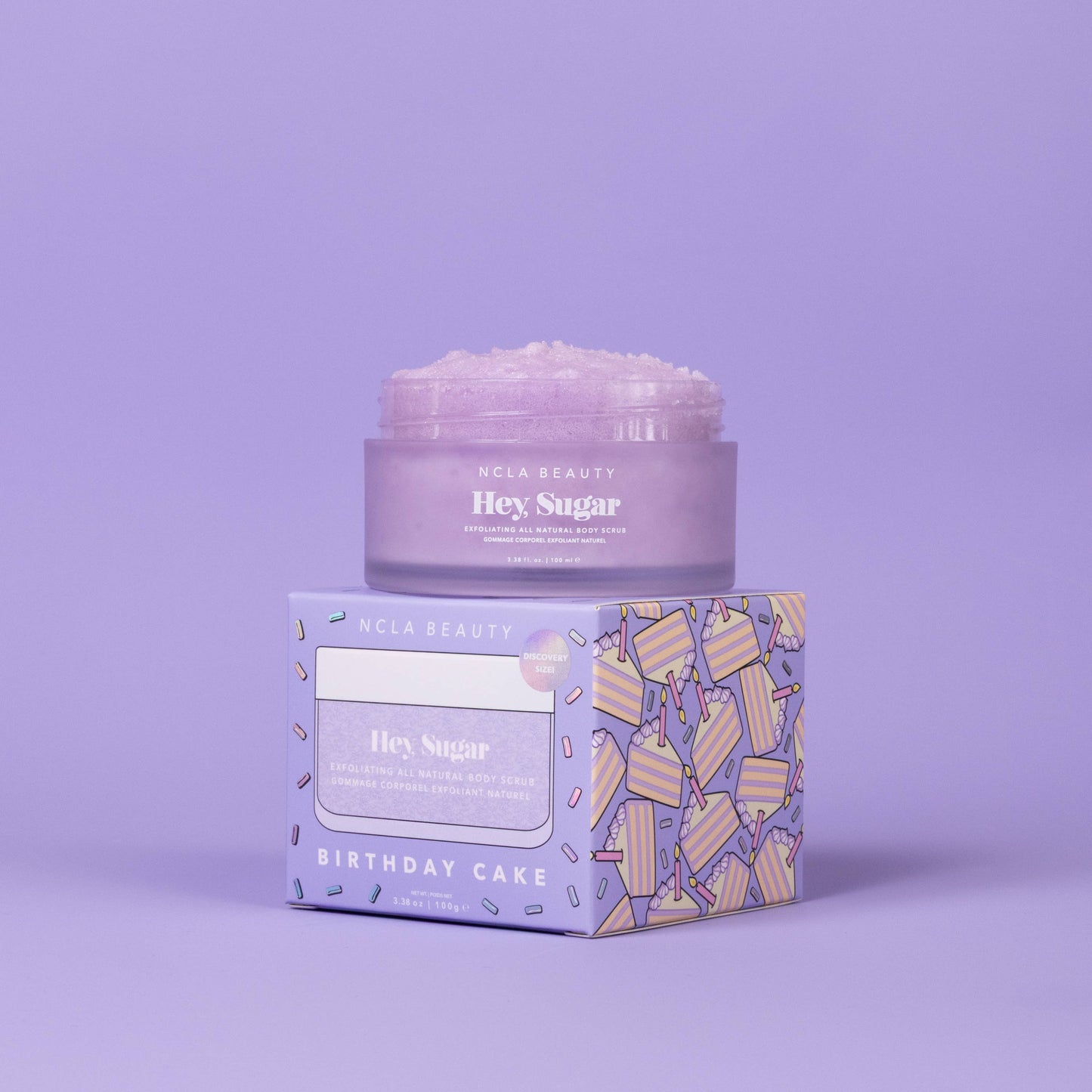 Hey, Sugar Body Scrub - Birthday Cake Discovery Size