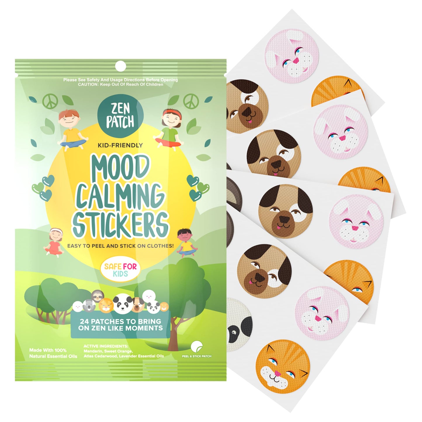 The Natural Patch Co. Zen Patch (Mood Calming Stickers)