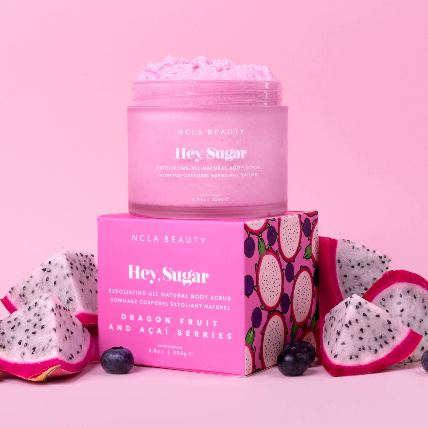 Hey, Sugar All Natural Body Scrub - Dragonfruit Acai Berries