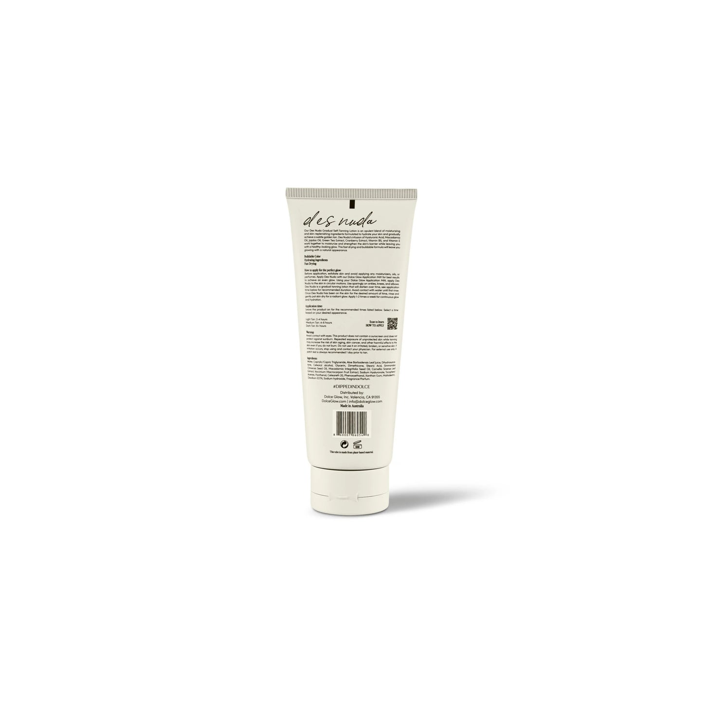 Des Nuda Self-Tanning Lotion (Light - Medium)