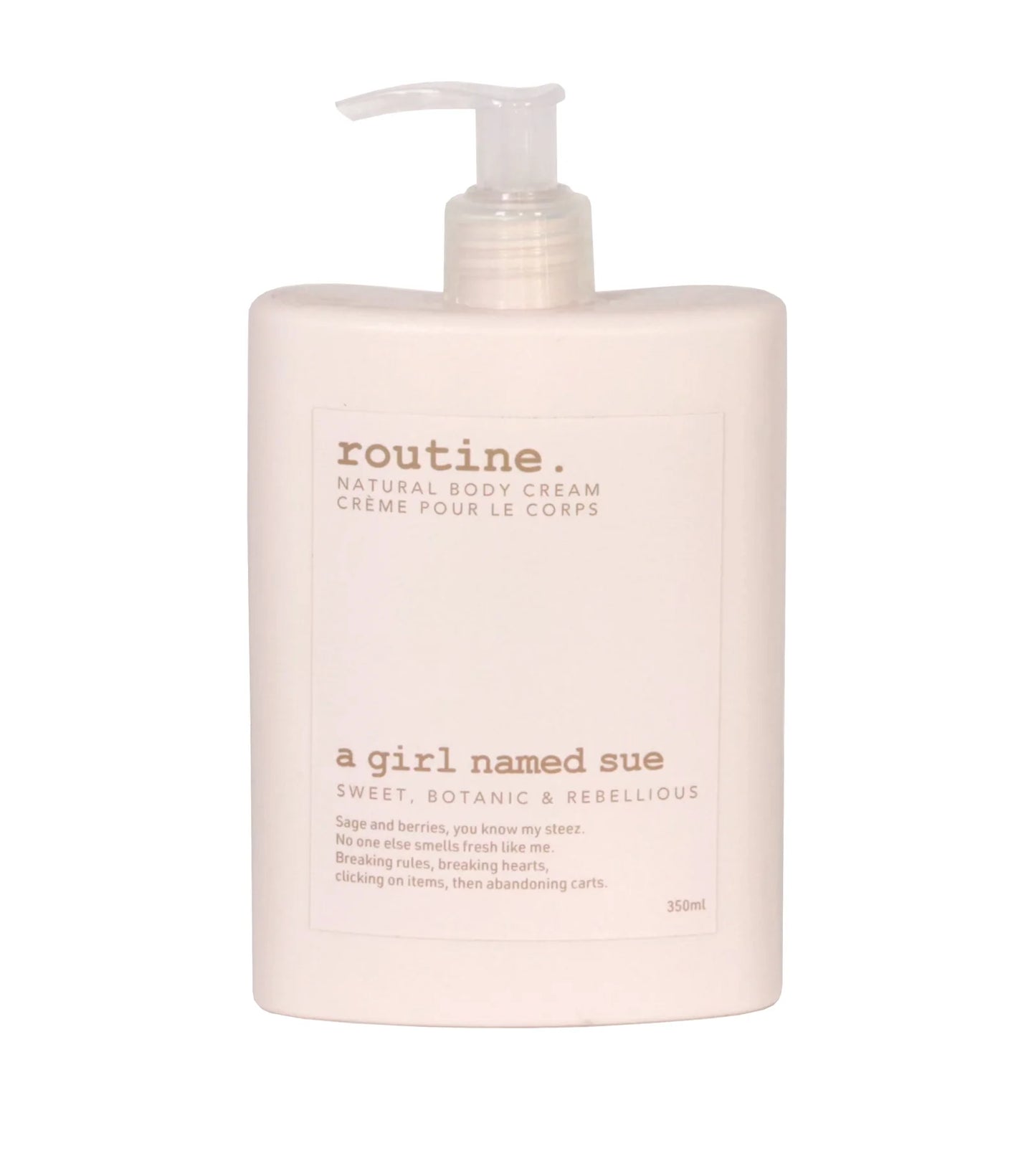 A Girl Named Sue Natural Body Cream