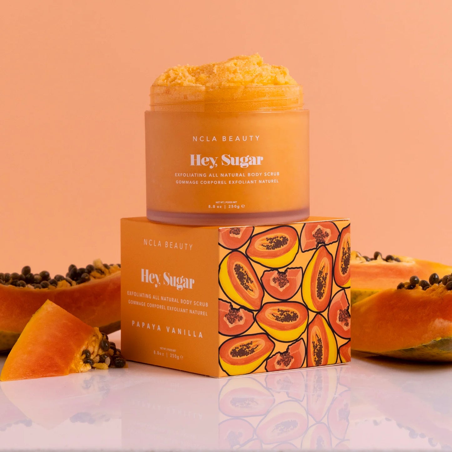 Hey, Sugar All Natural Body Scrub - Papaya Vanilla