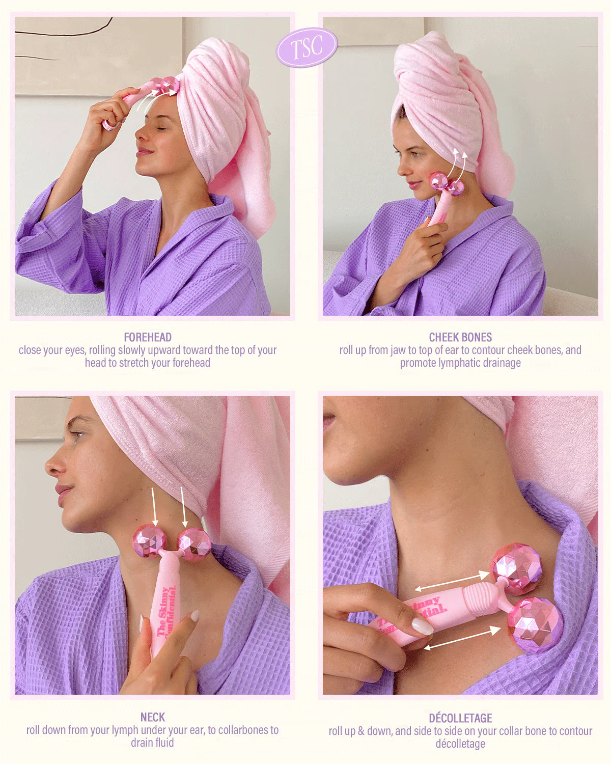Pink Balls Face Massager