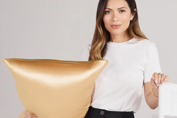 Slip Pure Silk pillowcase - queen - gold