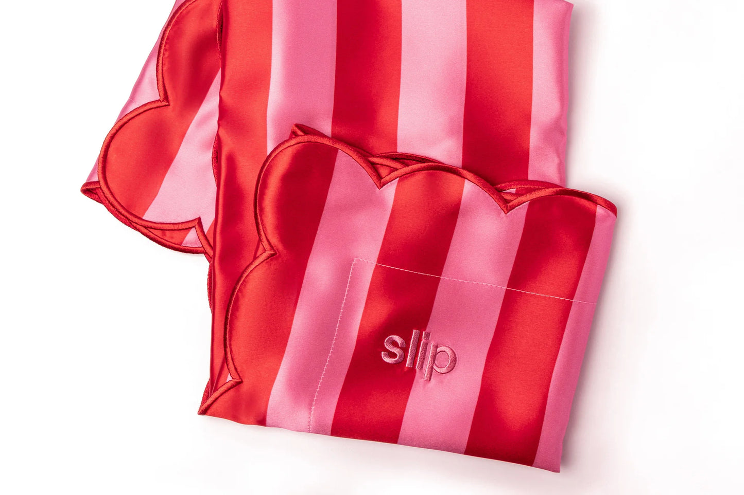 Sunshade Queen Zippered Pillowcase with Scalloped Edge