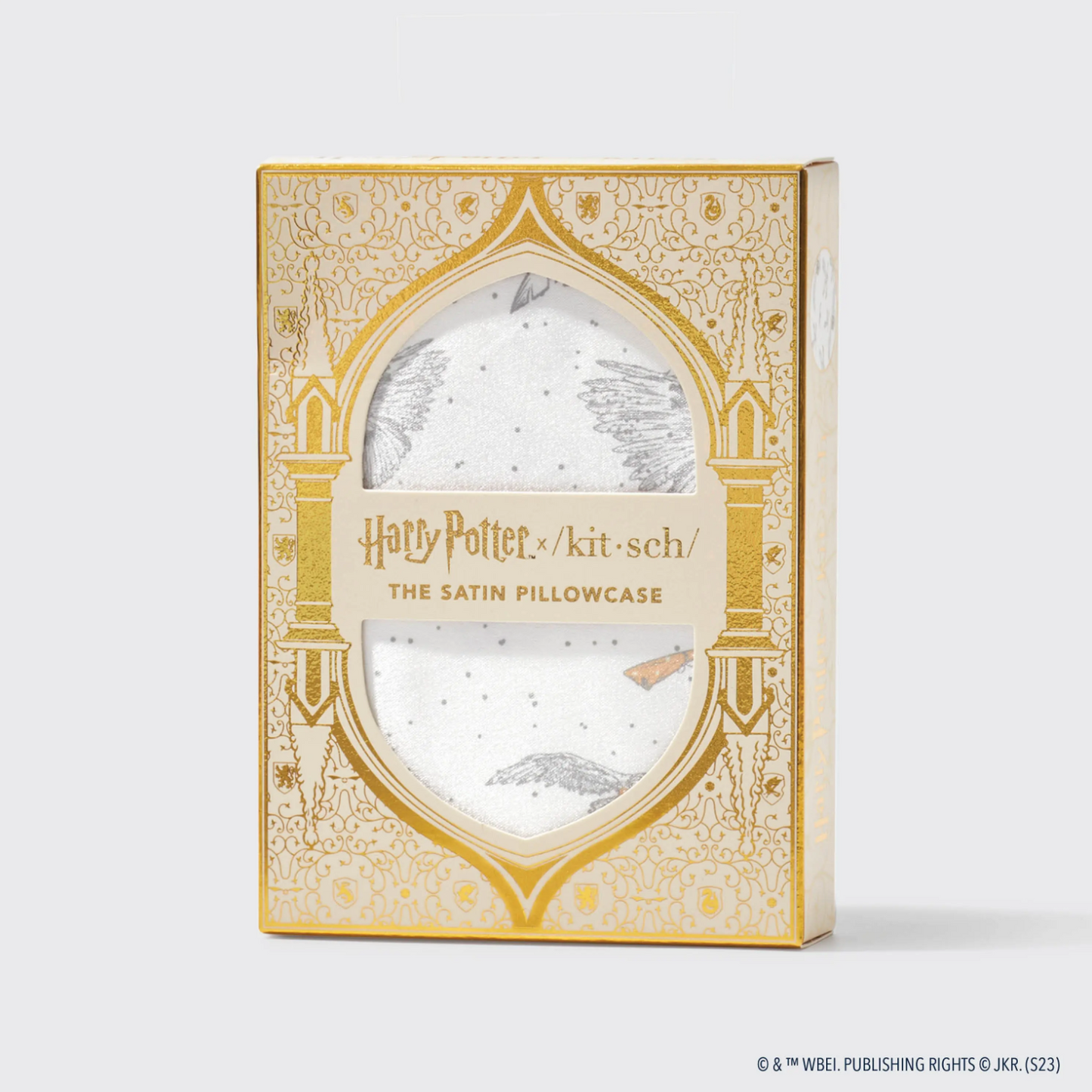Harry Potter x Kitsch King Satin Pillowcase - Owl Post