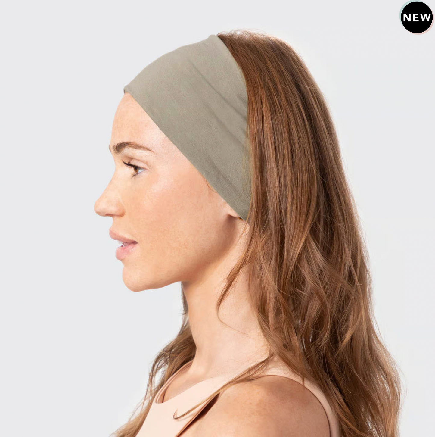 Cotton Adjustable Headband 2pc - Eucalyptus