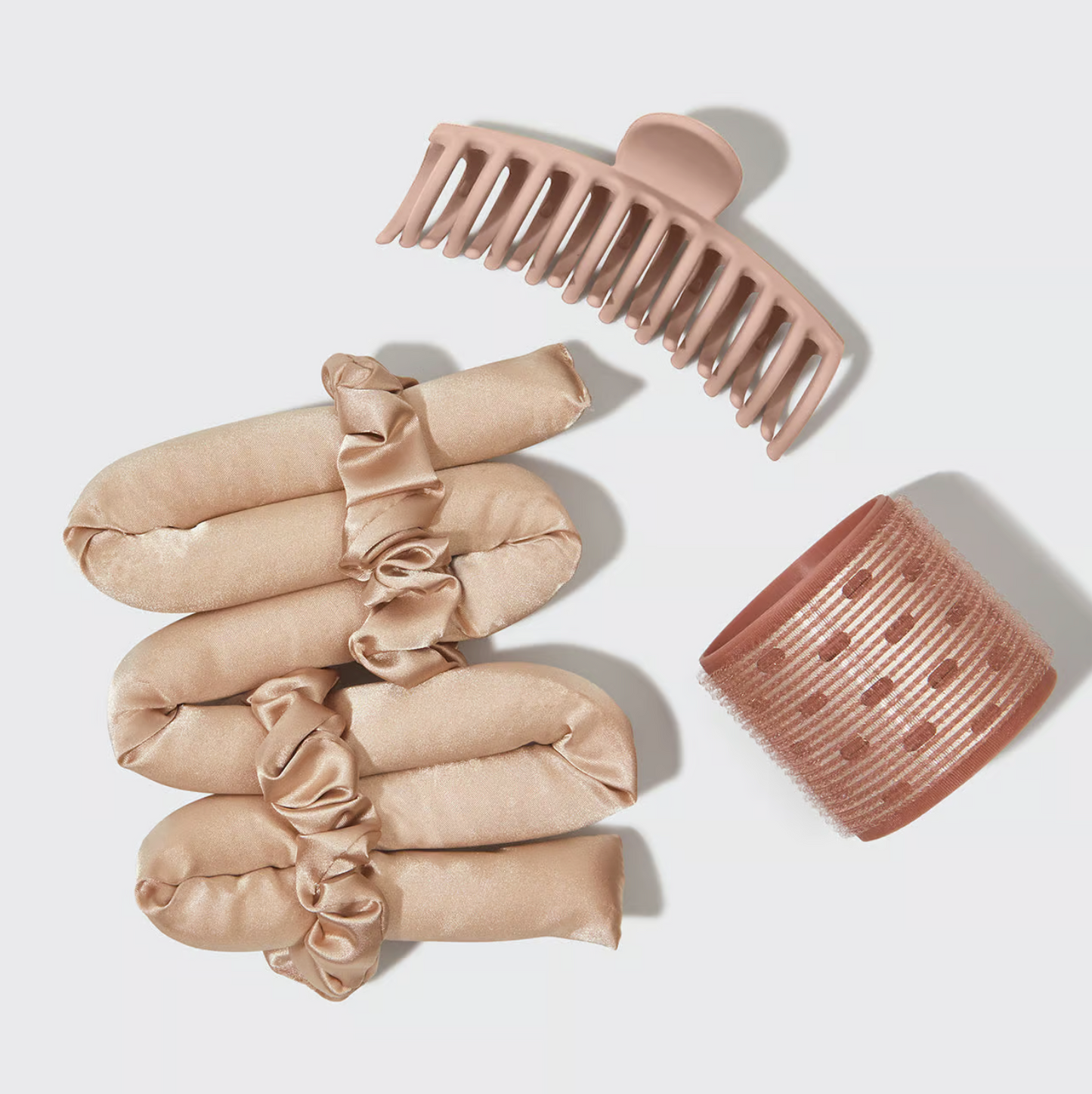 Holiday Satin Heatless Styling 5pc Gift Set