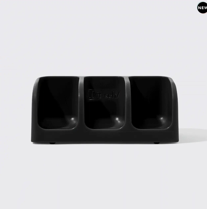 Self-Draining Soap Dish - Black