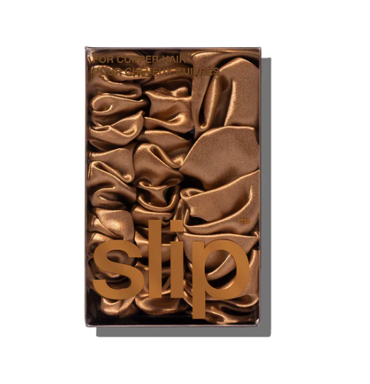 Slip Assorted Scrunchies - Copper