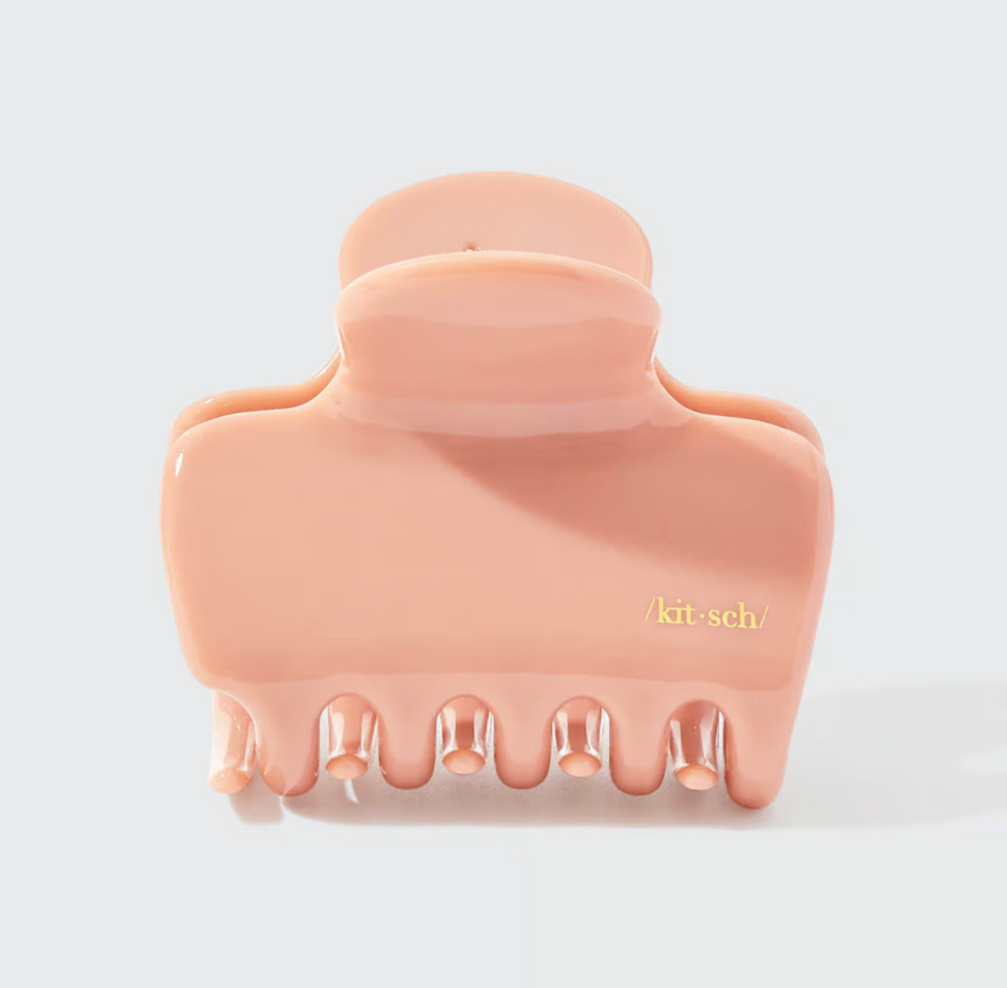 Recycled Plastic Puffy Cloud Clip- Rosewood