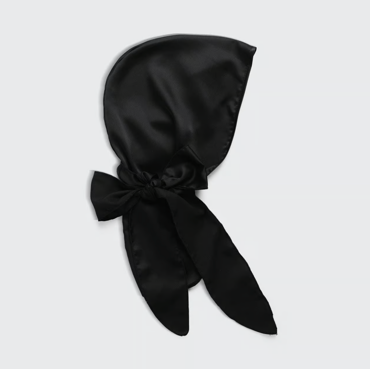 Satin Sleep Cap - Black