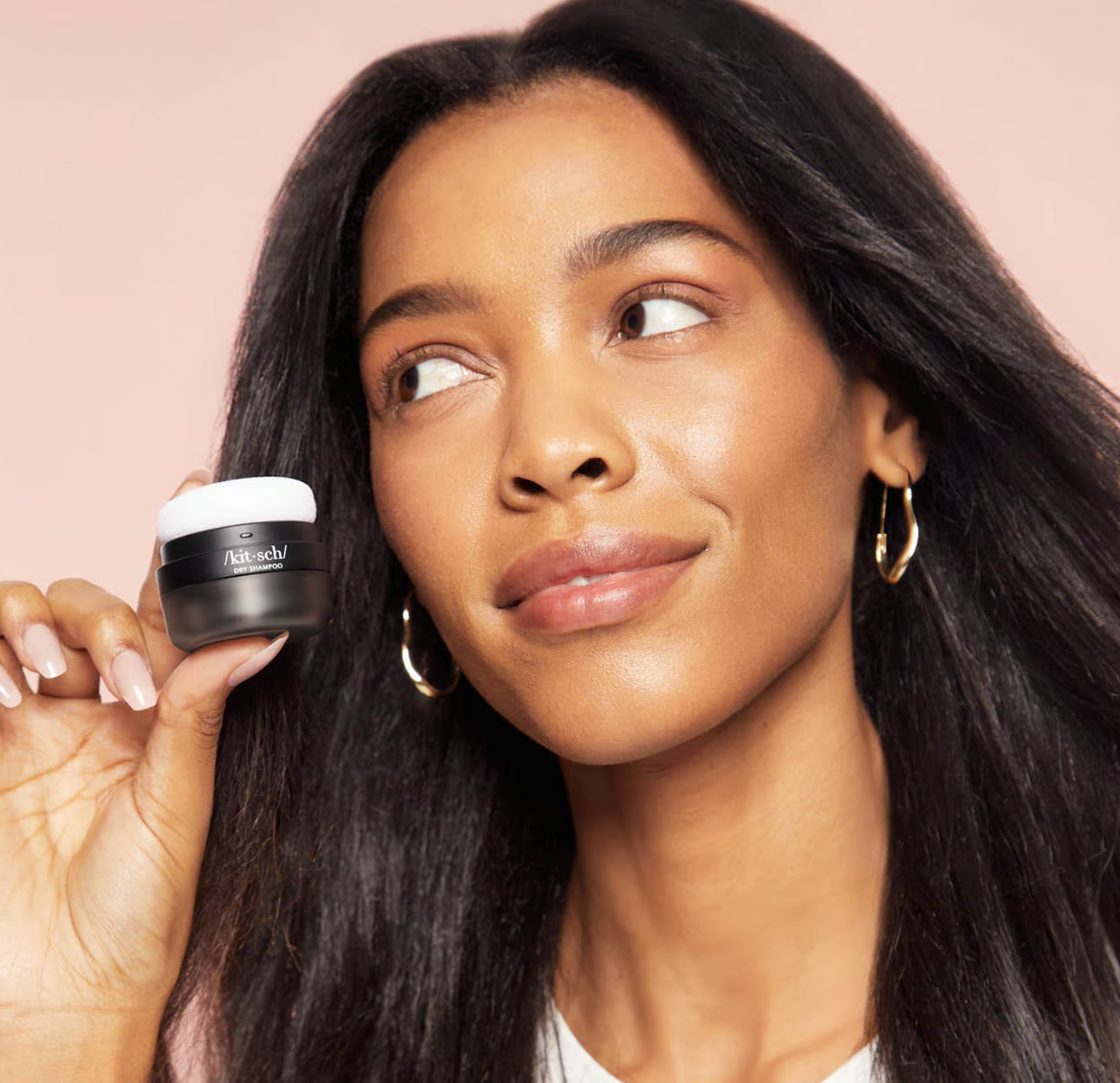 Volumizing Rice Protein Dry Shampoo // Two Shades