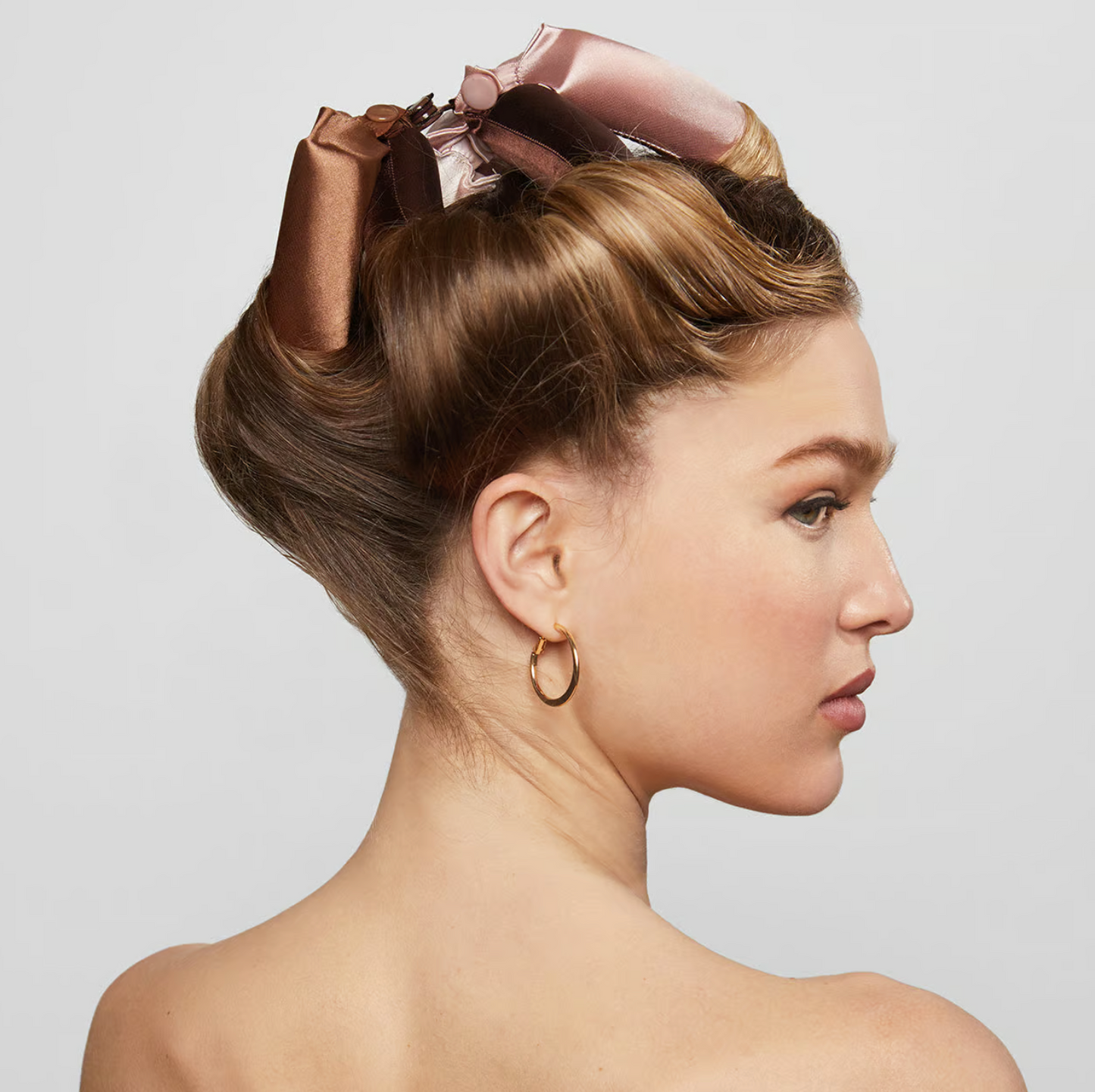 Satin Jumbo Flexi Rods 4 Pcs- Rosewood