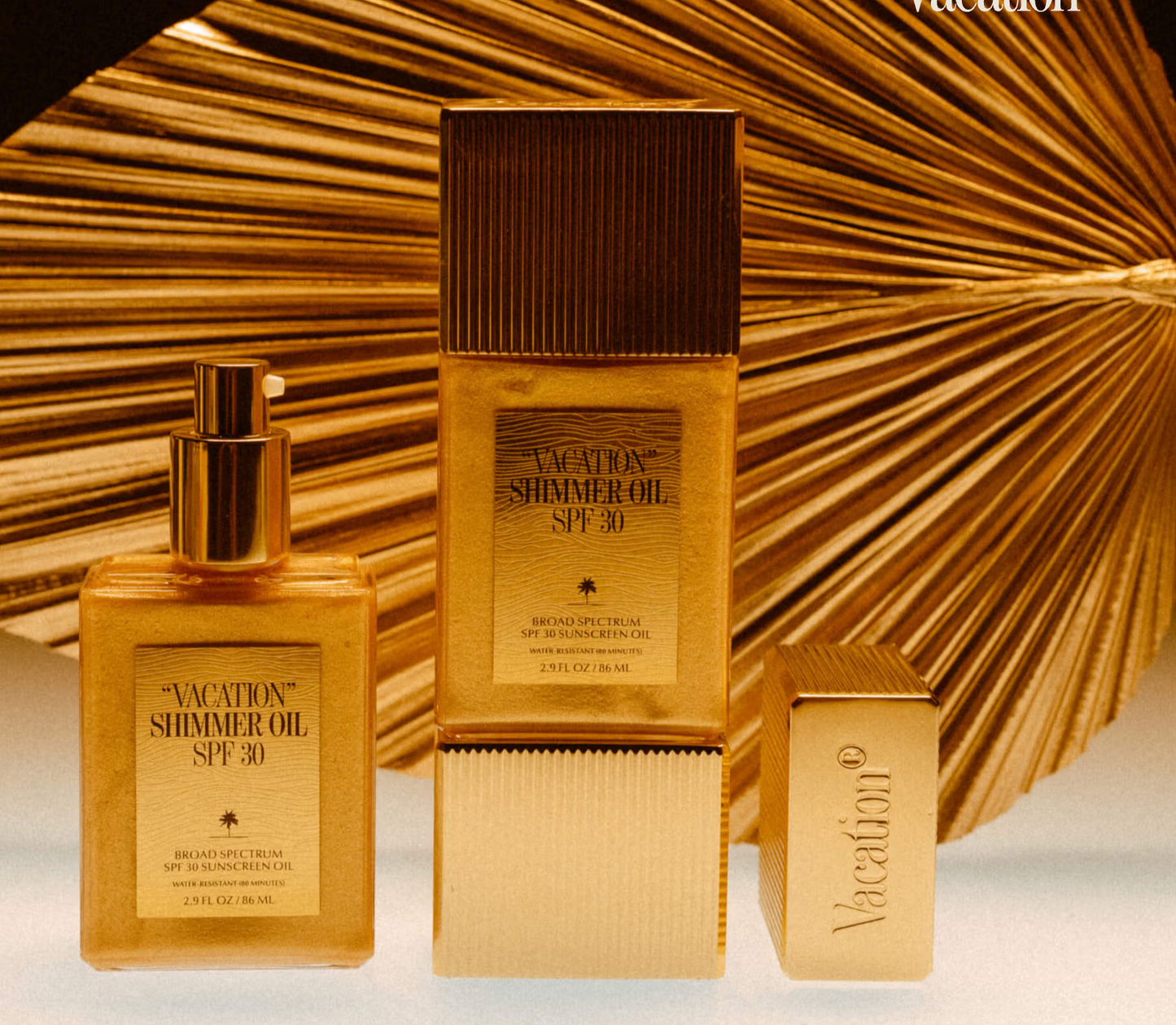 "Vacation" Shimmer Oil SPF 30