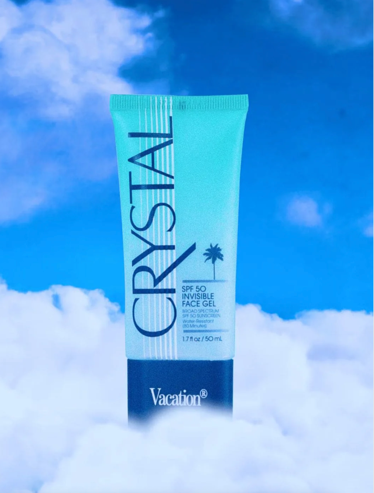 Crystal Invisible Face Gel SPF 50