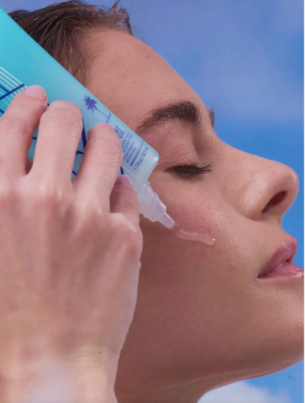 Crystal Invisible Face Gel SPF 50