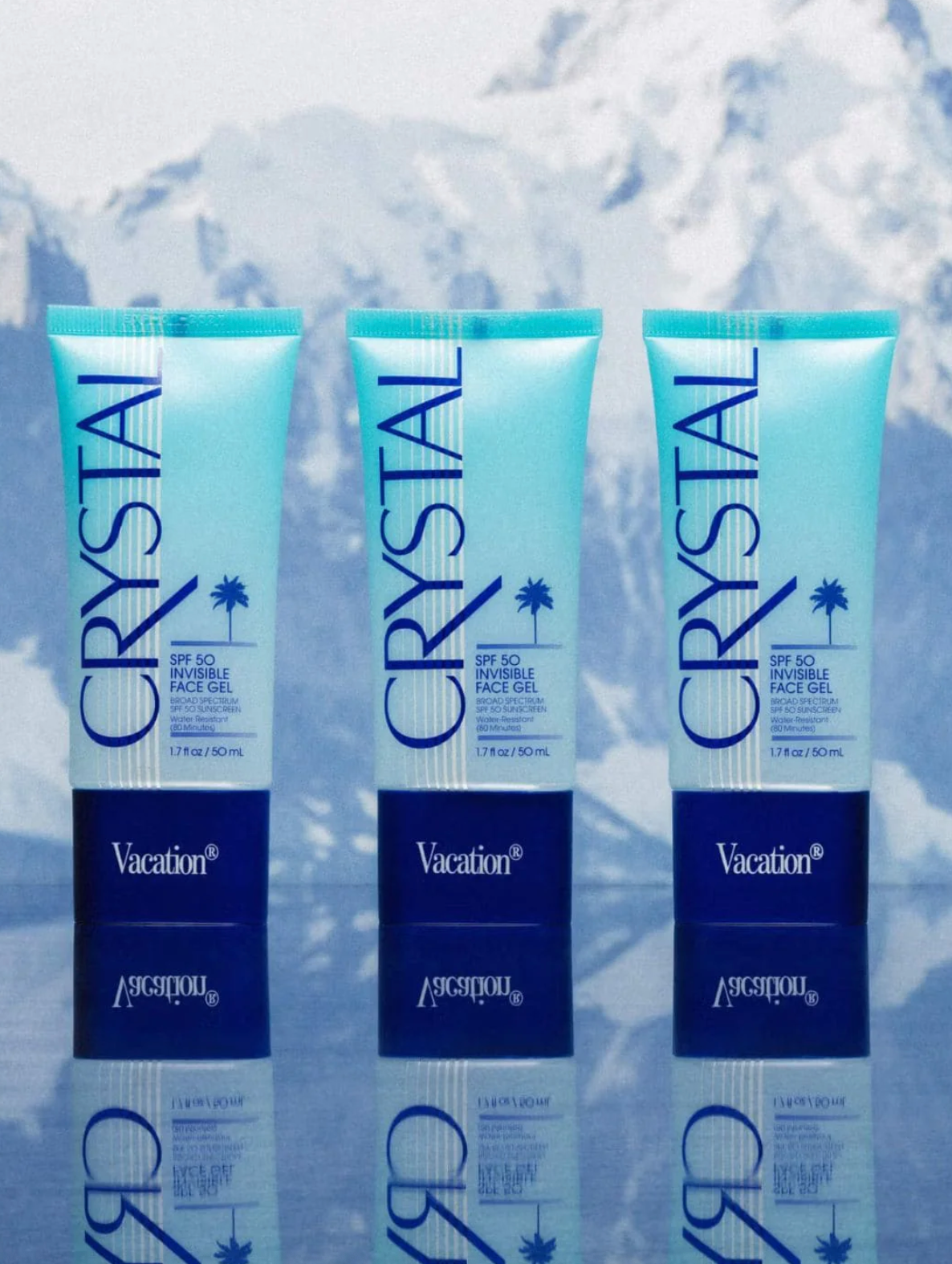 Crystal Invisible Face Gel SPF 50