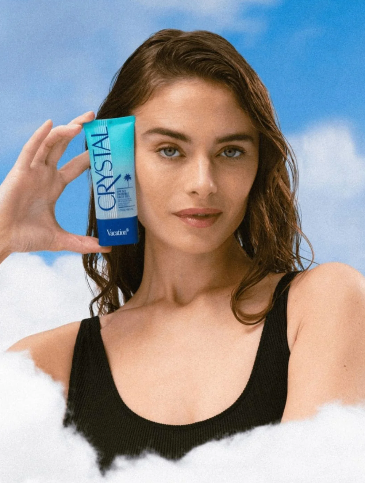 Crystal Invisible Face Gel SPF 50