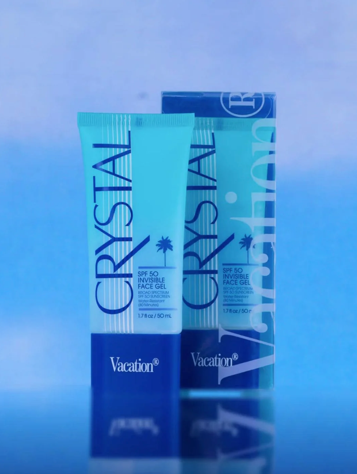 Crystal Invisible Face Gel SPF 50