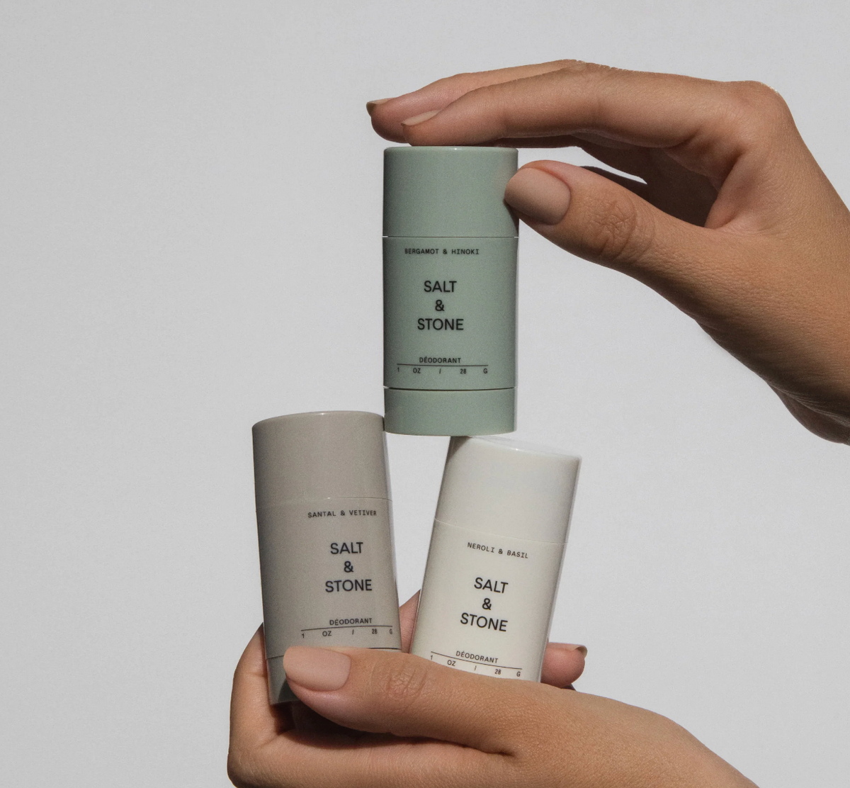 $150 Perk: Salt and Stone mini deodorant (Neroli and Basil)