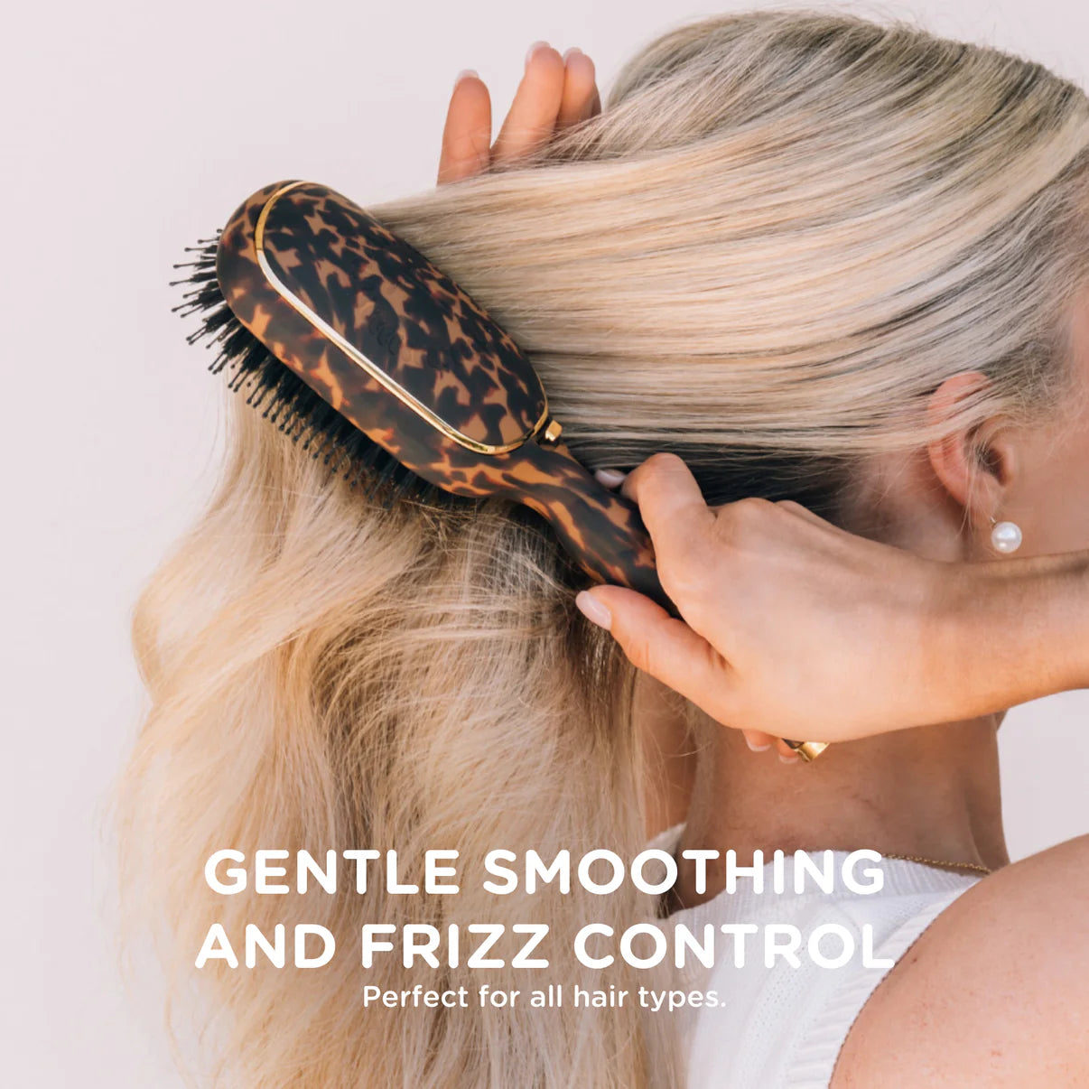 Boar Bristle Hair Brush (two colors) - Teleties is out of stock until further notice!