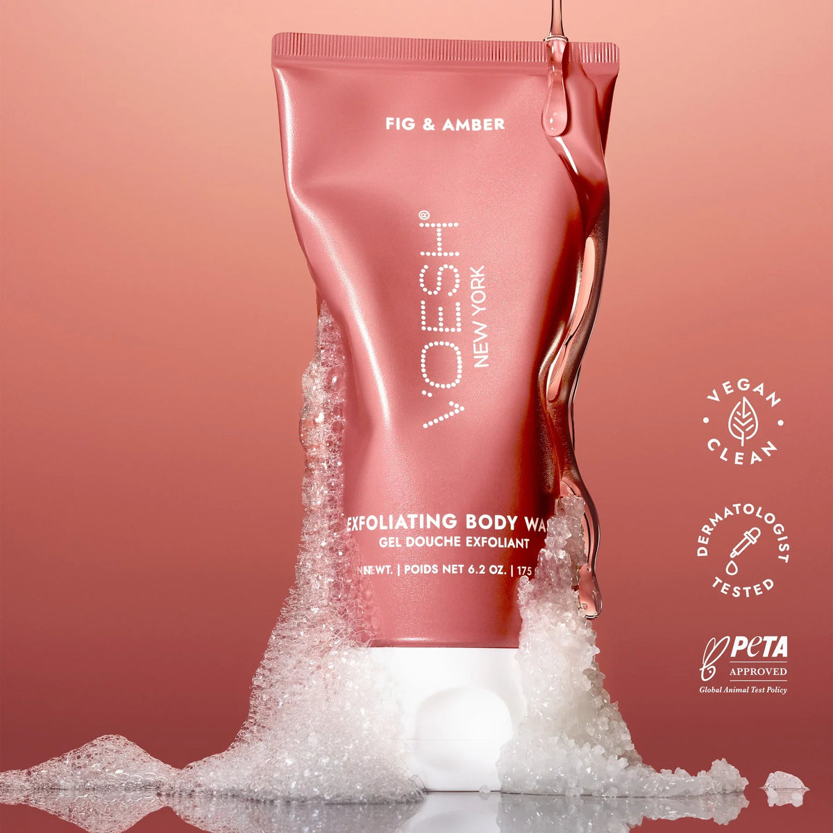 Exfoliating Body Wash - Fig & Amber