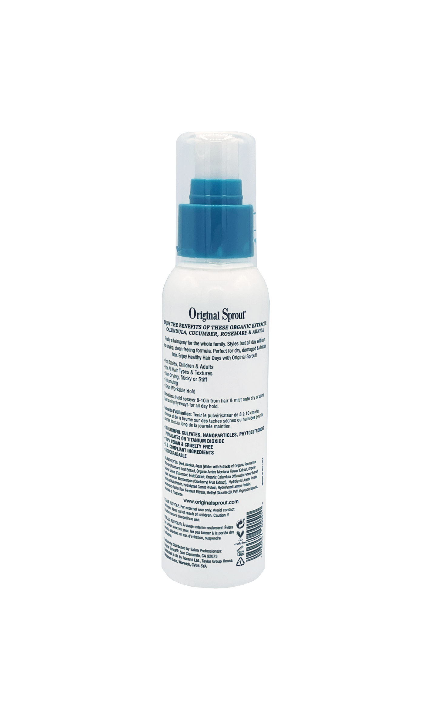 Original Sprout Classic Finishing Mist light hold hair spray