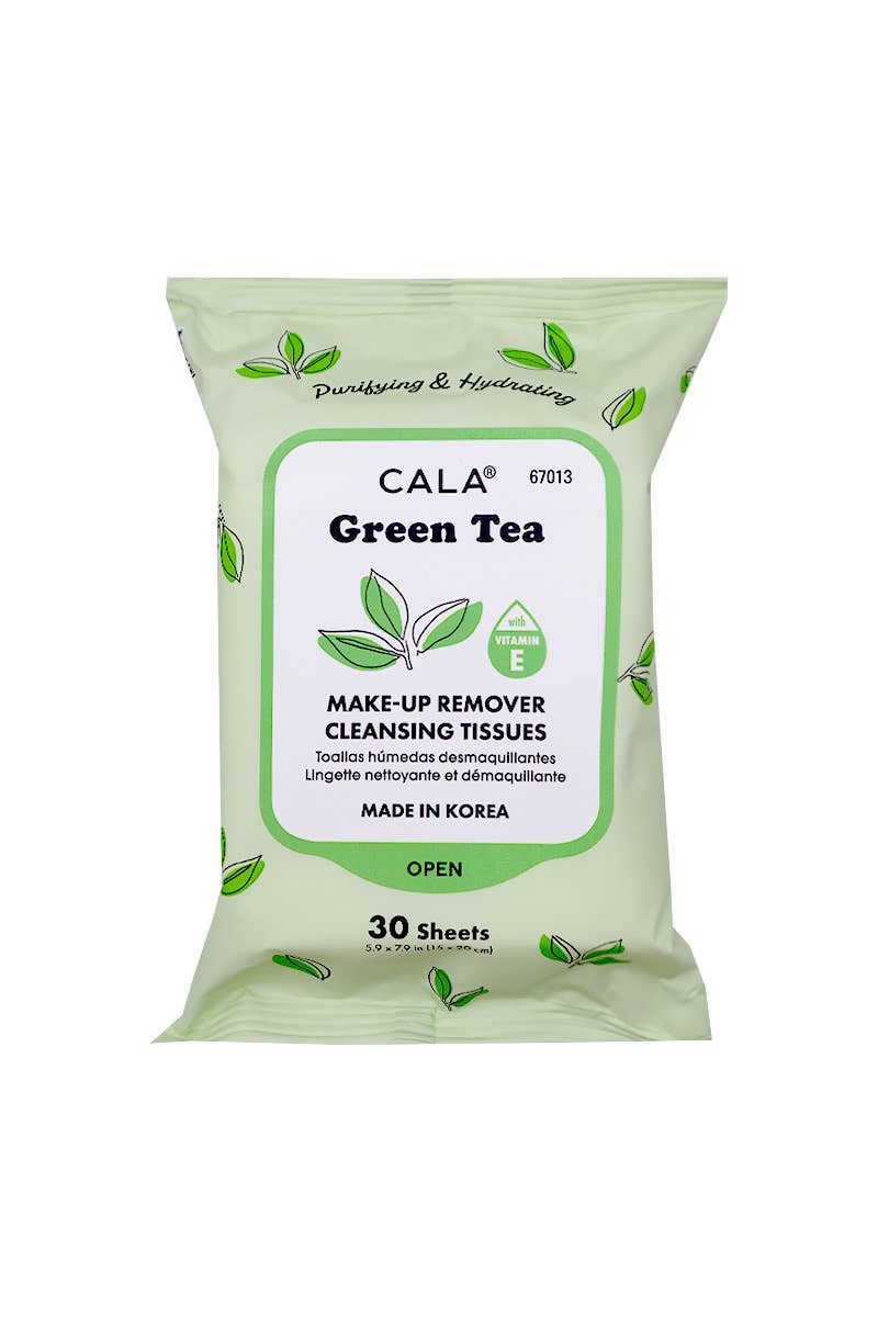 Green Tea Makeup Remover Cleansing Tissues