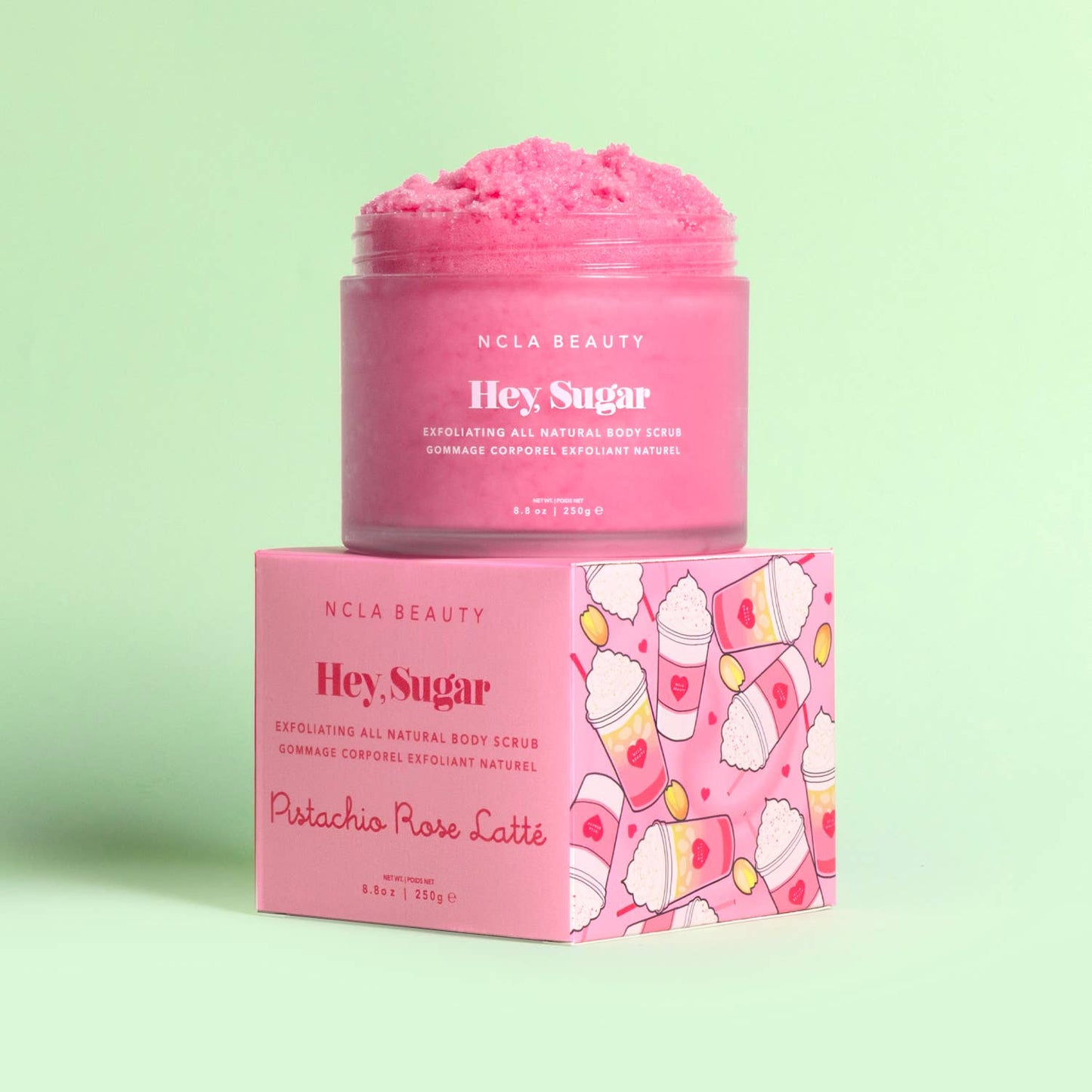 Hey, Sugar Body Scrub - Pistachio Rose Latte
