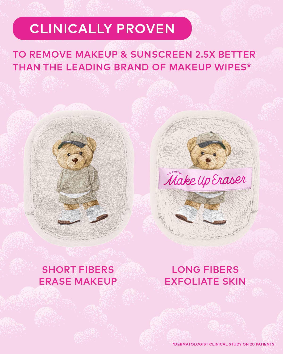 Teddy Bear 7-Day Gift Set & Cosmetic Bag