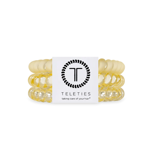 Butter Yellow Hair Ties