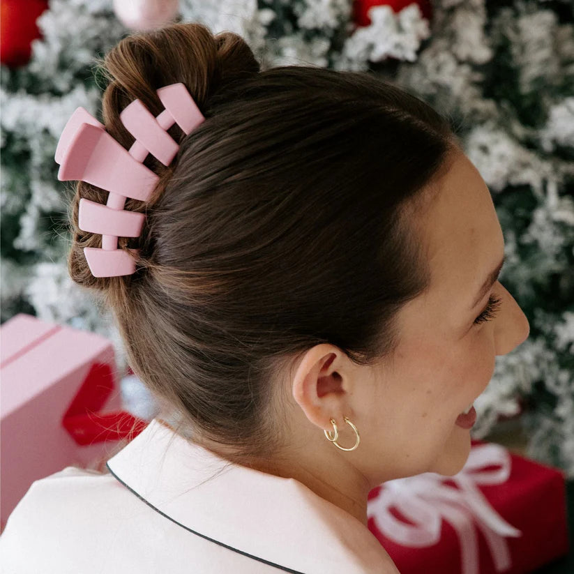 Classic Merry Pinkmas Hair Clip (4 sizes)